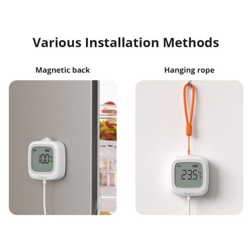 SONOFF SNZB-02LD IP65 Zigbee LCD Smart Thermometer (Probe Version)