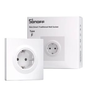   SONOFF WS01STPF-E – traditional wall socket for Fusion Orb, F-type, white