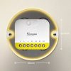 Sonoff MINI DUO-L 2-Gang Zigbee Smart Switch (No Neutral)